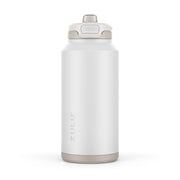 Powerfill Pro Stainless Steel Water Bottle#color_white