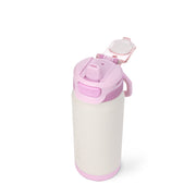 Powerfill Pro 18oz Kids Stainless Steel Water Bottle#color_ivory-pink