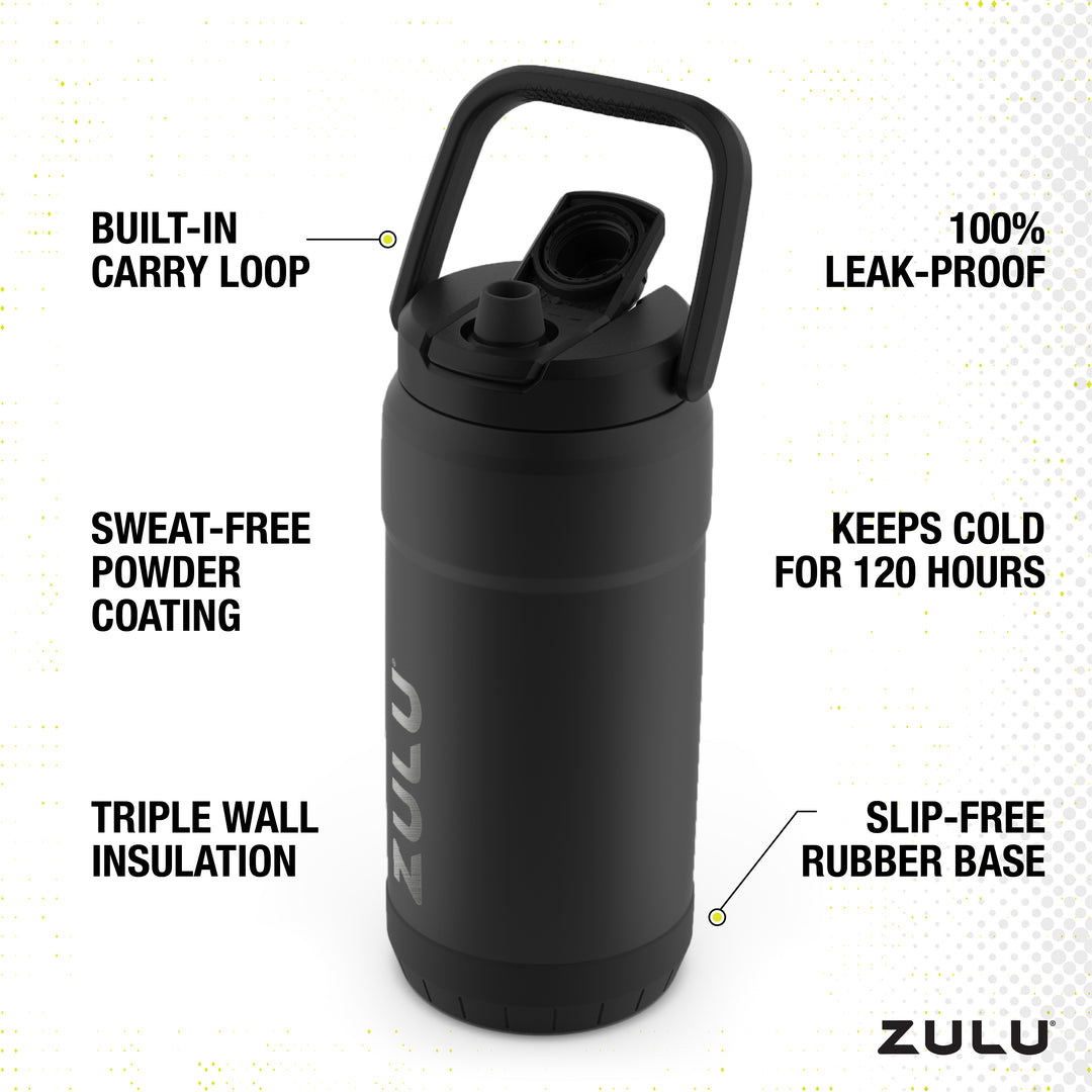 Goals Mammoth 101oz Stainless Steel Bottle – Zulu Athletic
