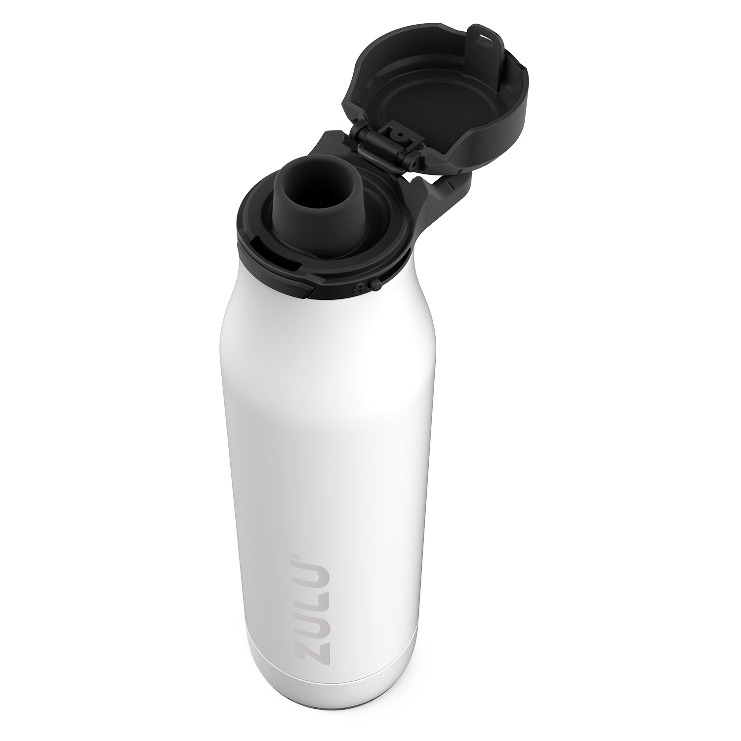 White Stainless Steel Water Bottle