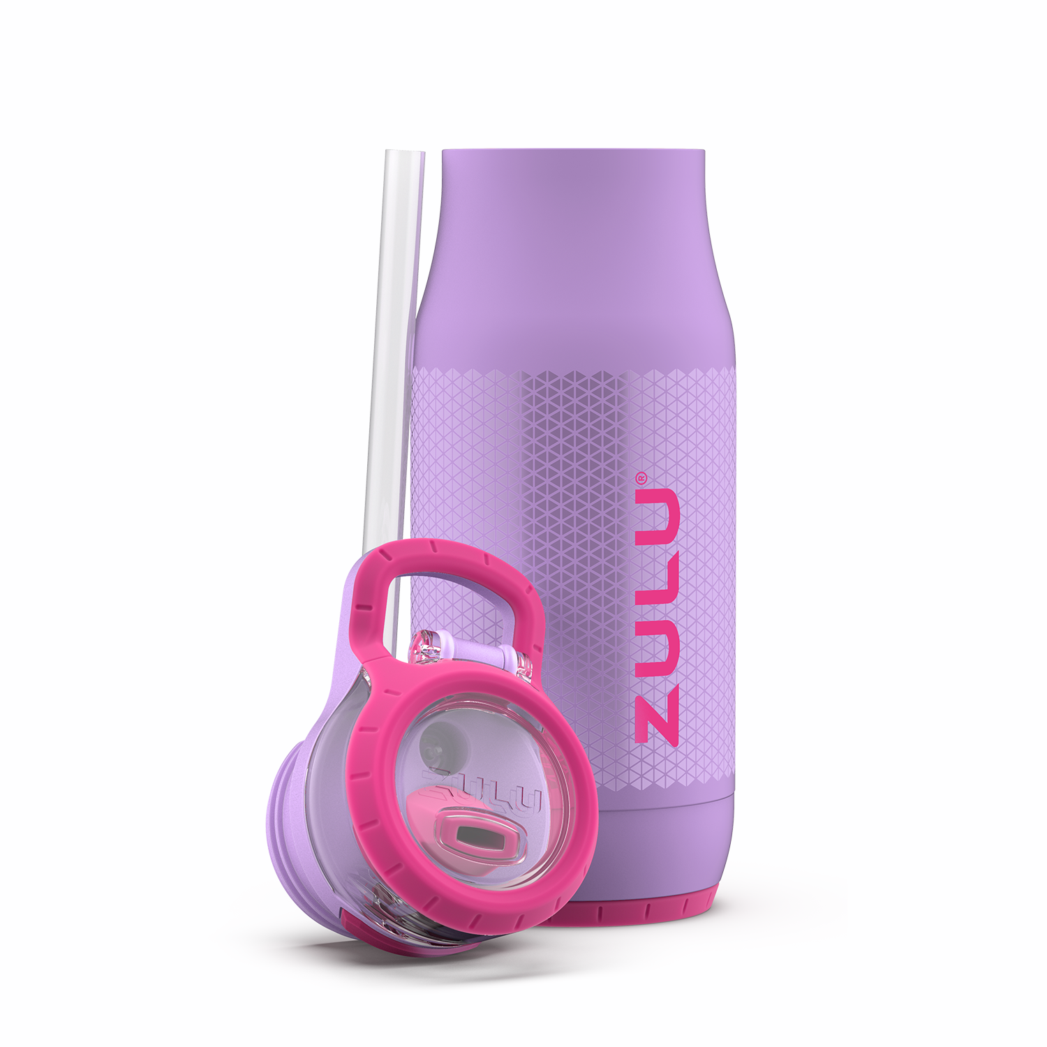 Zulu Purple/Pink Chase Stainless Steel Water Bottle - 14 oz