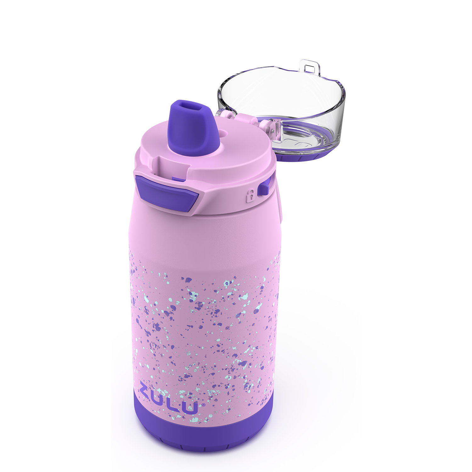 JUSTUP Kids Insulated Water Bottle with Straw Flip-Top Stainless