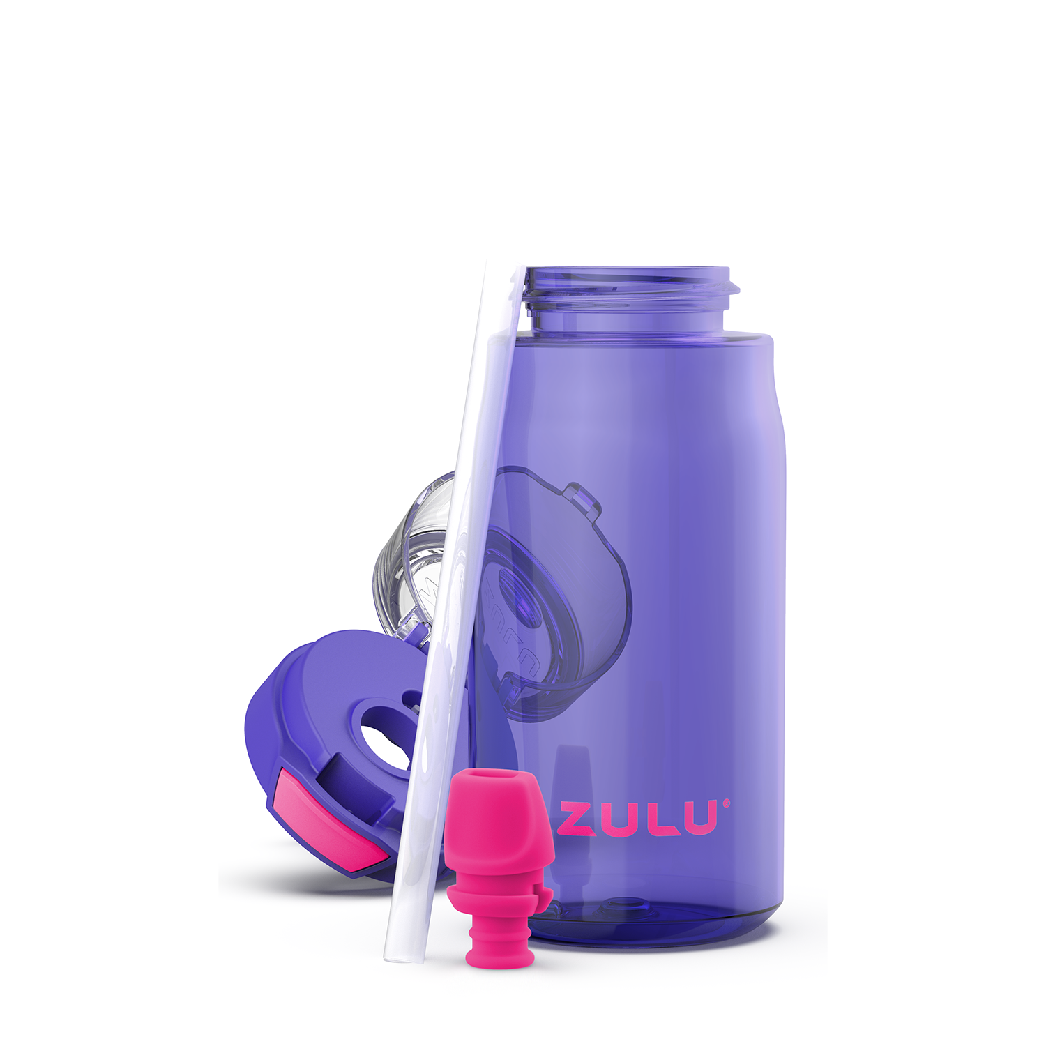 ZULU Torque Kids Tritan Plastic Water Bottle, Purple - $4 (reg