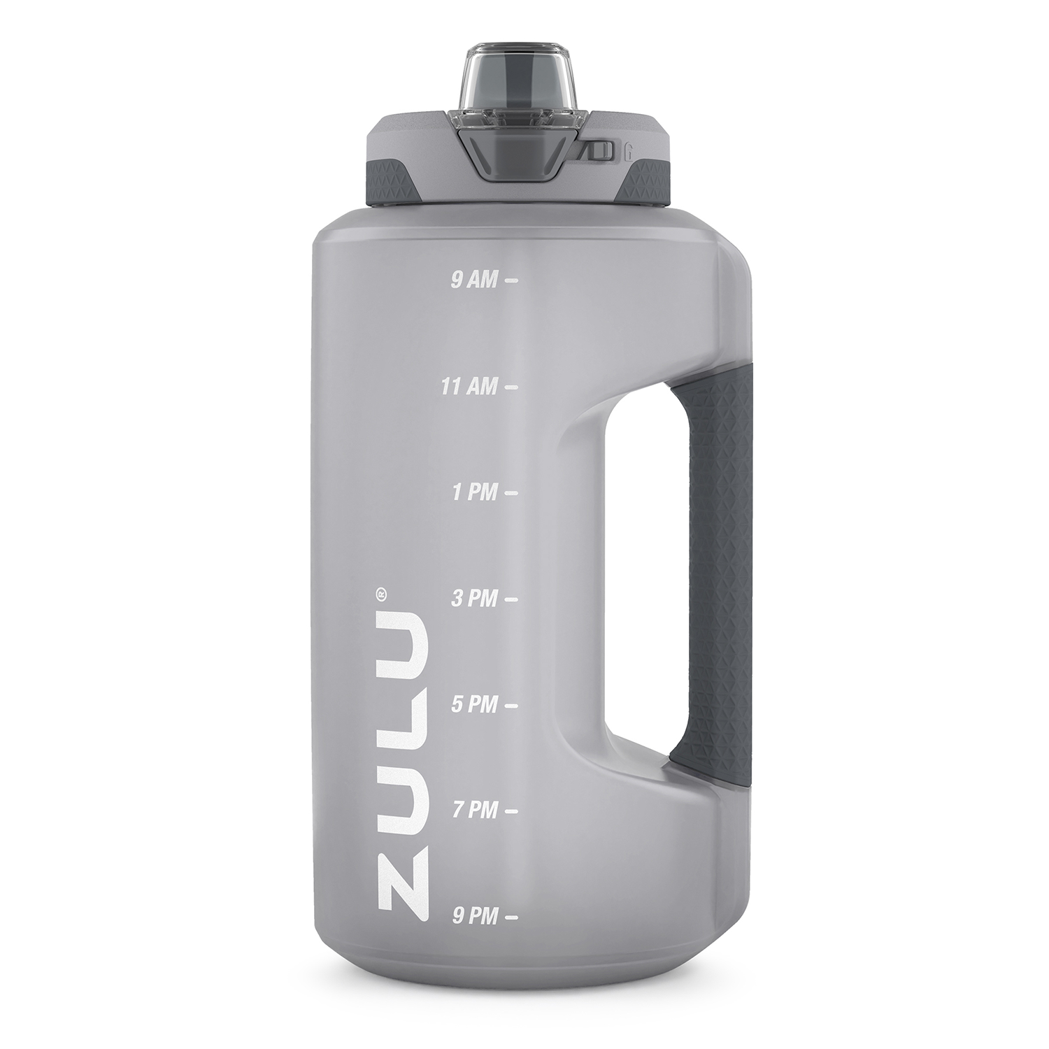 Zulu Goals 64oz Half Gallon Plastic Jug - Gray