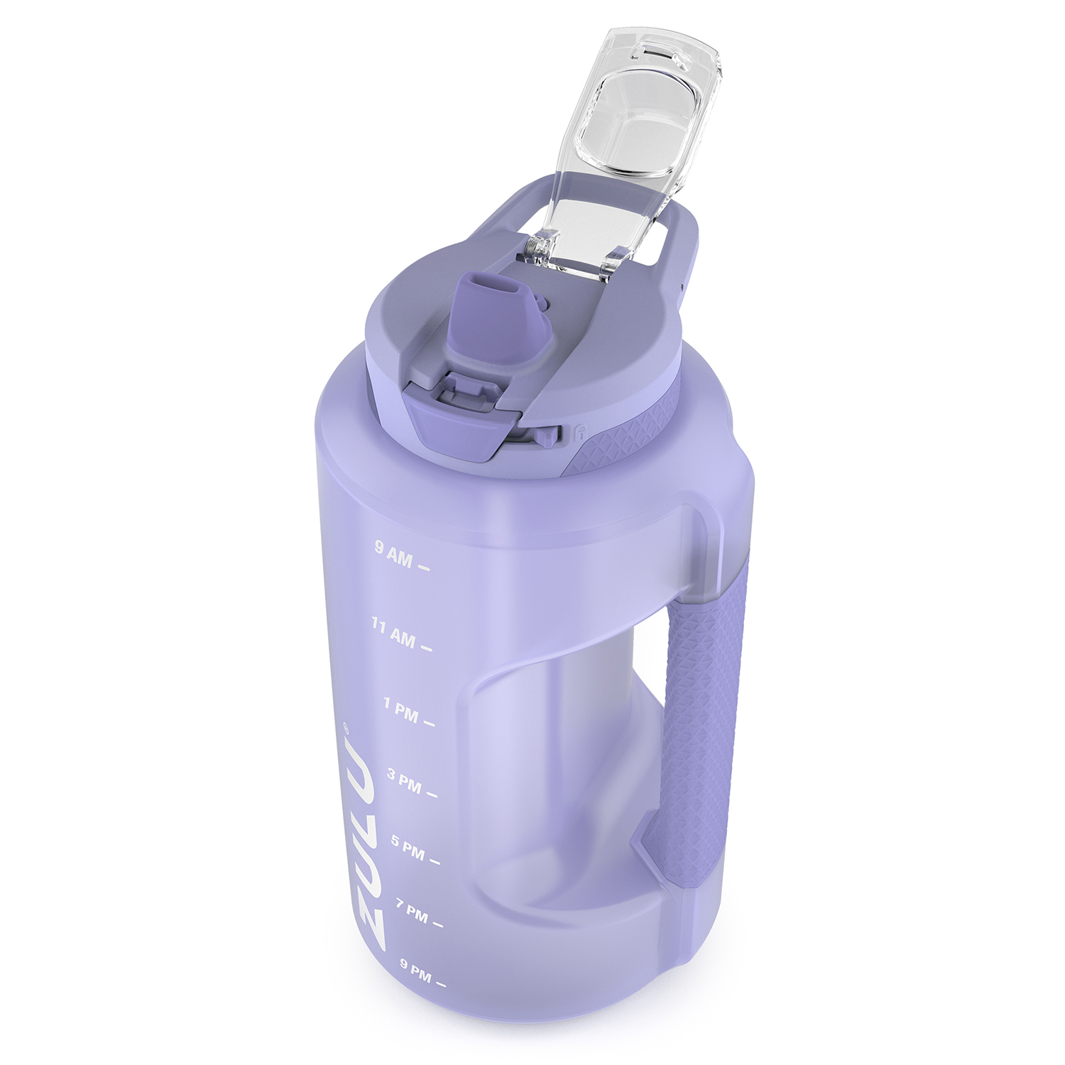 Zulu Guardian Charcoal Grey Half Gallon Water Bottle with